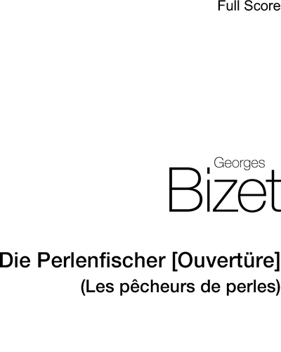 Overture to 'Die Perlenfischer' — 比才