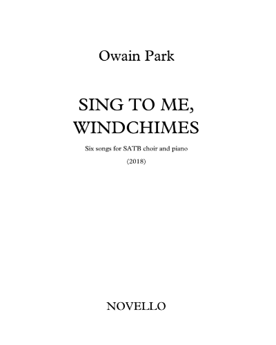 Sing to Me, Windchimes — Owain Park