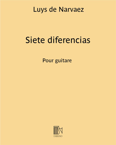Siete diferencias (over 'Guárdame las vacas') — Luis de Narváez