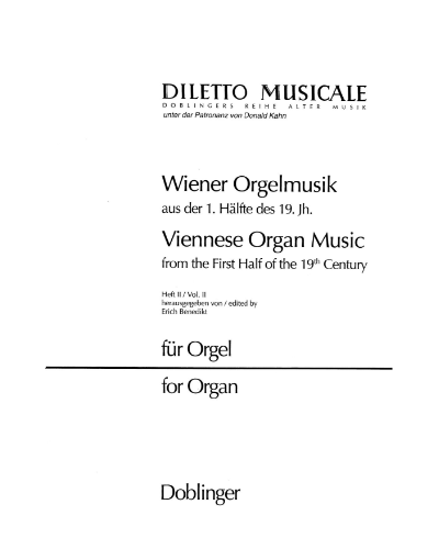 Viennese Organ Music, Vol. 2 — Erich Benedikt