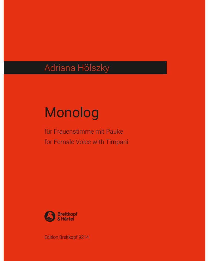 Monolog — Adriana Hölszky
