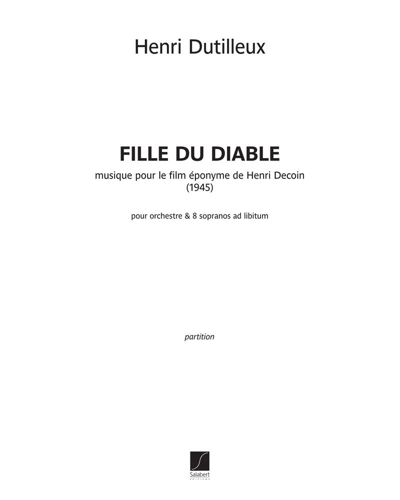 La Fille du Diable — Henri Dutilleux