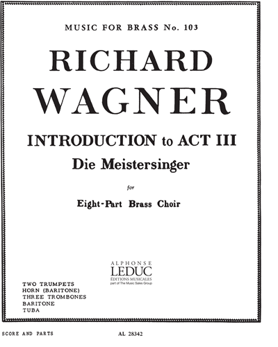 Introduction to Act 3 (from "Die Meistersinger") — 瓦格纳