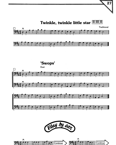 Twinkle, Twinkle Little Star & Swops — 传统