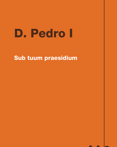 Sub tuum praesidium — 佩德罗一世