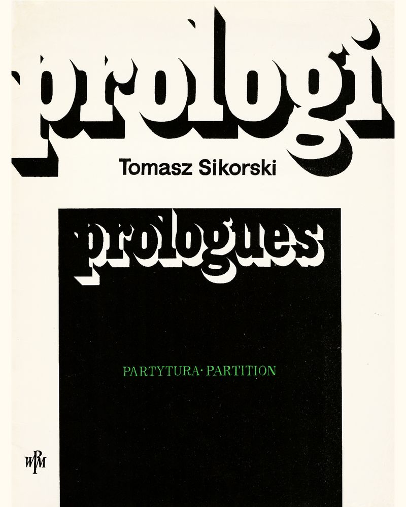 Prologues — Tomasz Sikorski