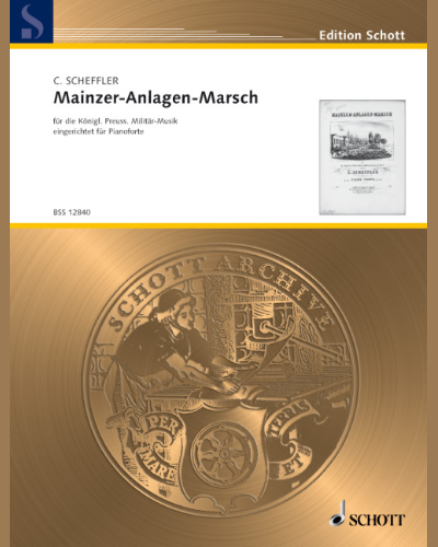 Mainzer-Anlagen-Marsch — C. Scheffler
