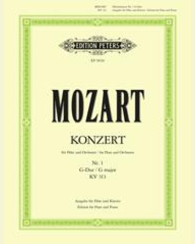 Flute Concerto No. 1 in G, with Cadenzas K.313 — Wolfgang Amadeus Mozart