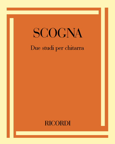 Due studi per chitarra — Flavio Emilio Scogna
