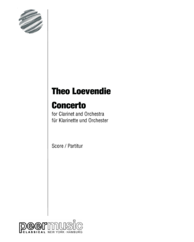 Clarinet Concerto — Theo Loevendie