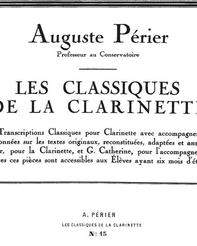 Mélodie pour Clarinette — 贝多芬
