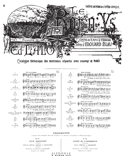 Air de Margared (No. 6 from 'Le Roi d'Ys') — 拉罗