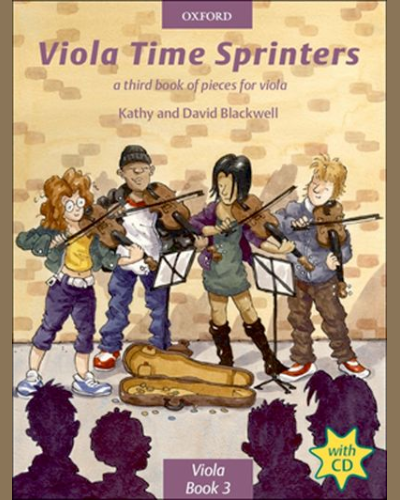Viola Time Sprinters + CD — Kathy Blackwell