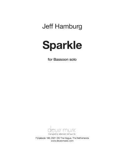 Sparkle — Jeff Hamburg