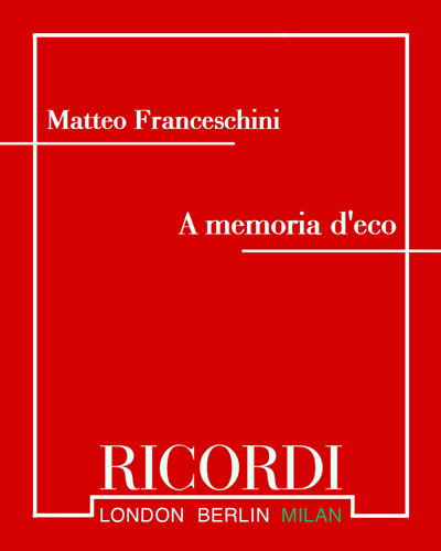 A memoria d'eco — Matteo Franceschini