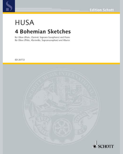4 Bohemian Sketches — Karel Husa