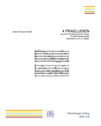 Four Preludes from 'The Well-Tempered Clavier' — 巴赫