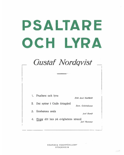 Build your Home on the Shore of Eternity — Gustaf Nordqvist