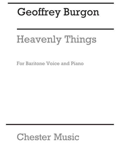 Heavenly Things — Geoffrey Burgon