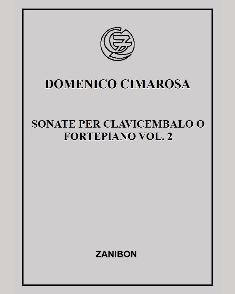 Sonate per clavicembalo o fortepiano Vol. 2 — 契马罗萨