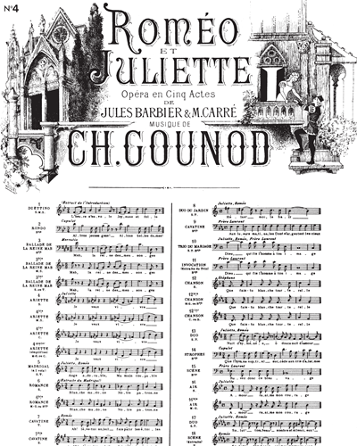 Roméo Et Juliette No. 4 Ariette — Charles Gounod