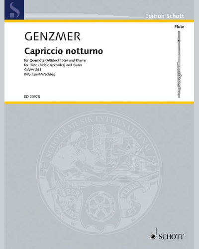 Capriccio notturno — Harald Genzmer