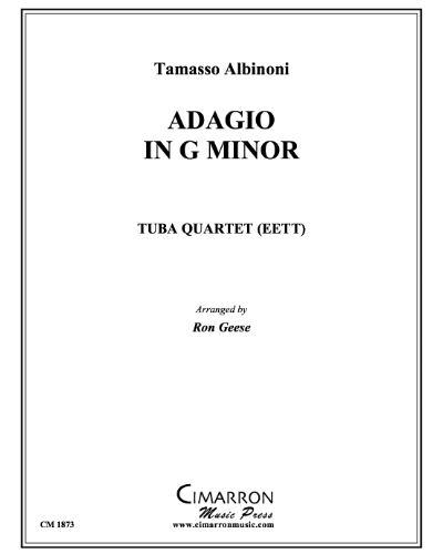 Adagio in G minor — Tomaso Albinoni