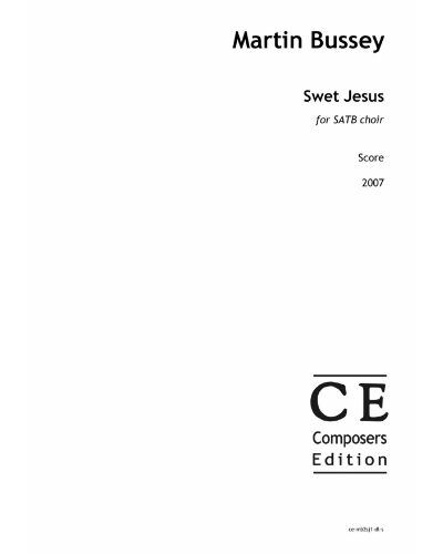 Swet Jesus — Martin Bussey