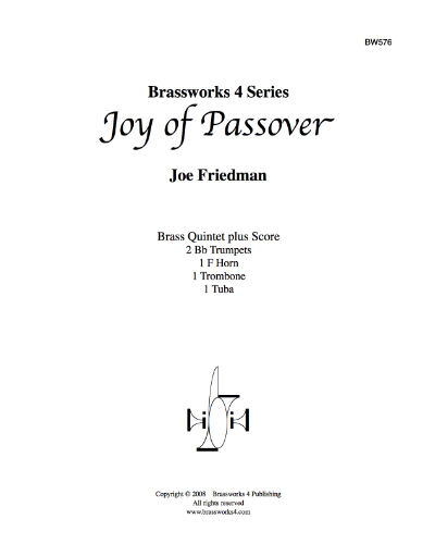 Joy of Passover — Joe Friedman