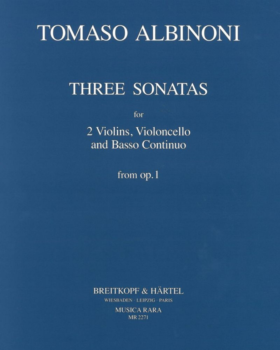 Sonatas Nos. 1-3, op. 1 — 阿尔比诺尼