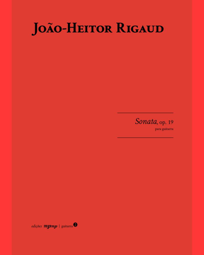 Sonata, op. 19 — João-Heitor Rigaud