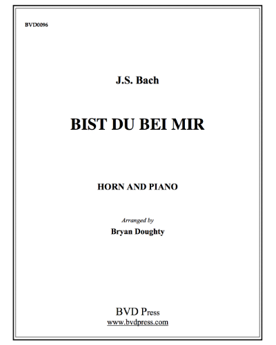 Bist Du Bei Mir — 巴赫