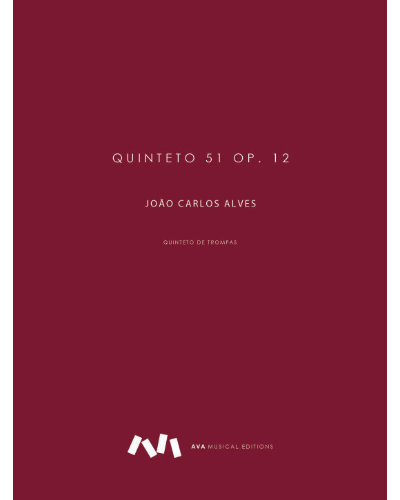 Quintet No. 51, op. 12 — João Carlos M. Alves