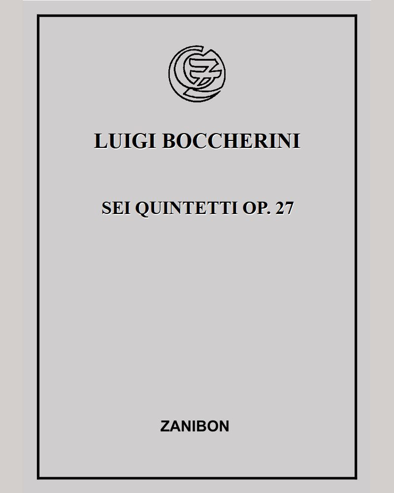 6 String Quintets, op. 27 — 博凯里尼