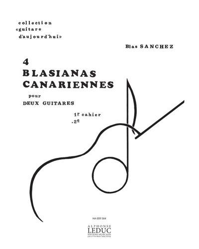 Four Blasianas Canariennes, Book 2 — Blas Sanchez