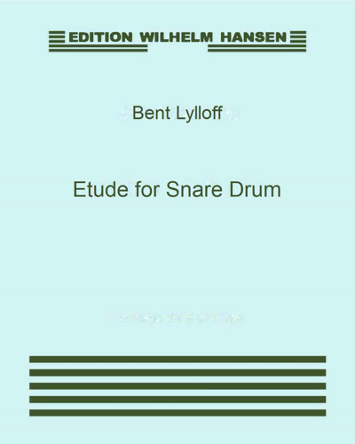 Etude for Snare Drum — Bent Lylloff