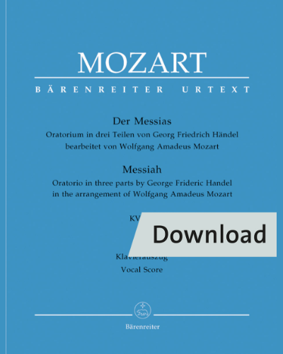 The Messiah K. 572 — George Frideric Handel