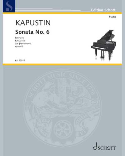Sonata No. 6, op. 62 — 尼古拉·卡普斯汀