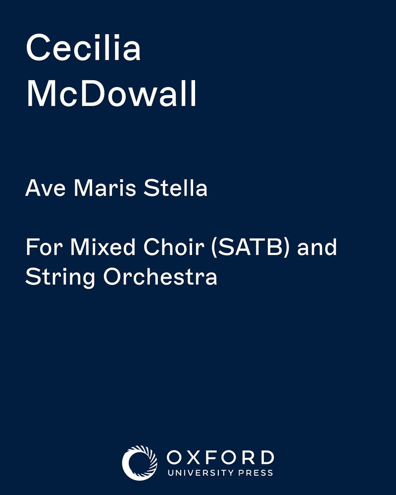 Ave Maris Stella — Cecilia McDowall