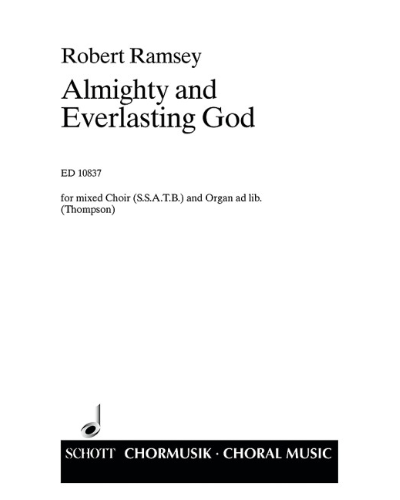 Almighty and Everlasting God — Robert Ramsey