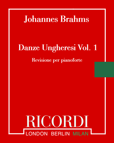 Hungarian Dances, Vol. 1 (Nos. 1-10) — 勃拉姆斯