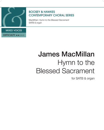 Hymn to the Blessed Sacrament — 詹姆斯·麦克米伦