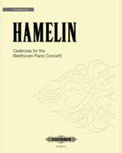 Cadenzas for the Beethoven Piano Concerti — Marc-André Hamelin