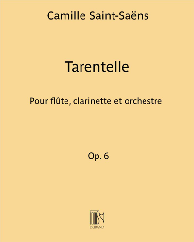 Tarentelle in A minor, op. 6 — 圣-桑