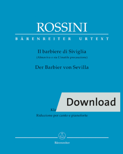 The Barber of Seville — Gioachino Rossini