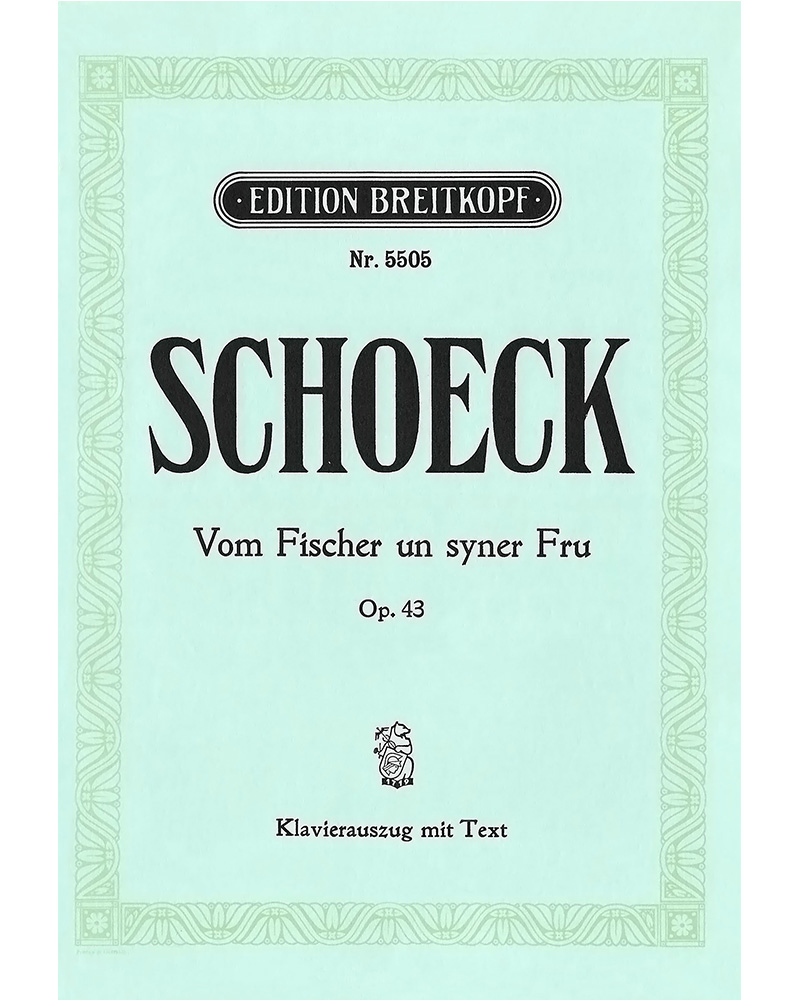 Vom Fischer un syner Fru op. 43 — Othmar Schoeck
