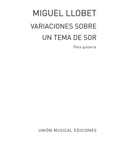 Variations on a Theme by Sor, op. 15 — 柳贝特