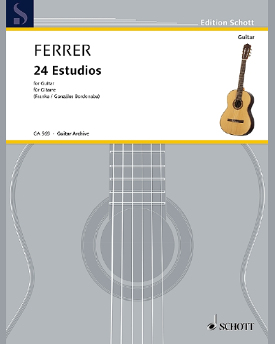 24 Estudios — Jose Ferrer