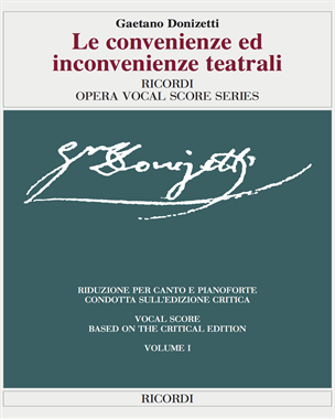 Le convenienze ed inconvenienze teatrali — Gaetano Donizetti