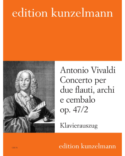 Concerto for 2 Flutes, op. 47 No. 2 — 维瓦尔第